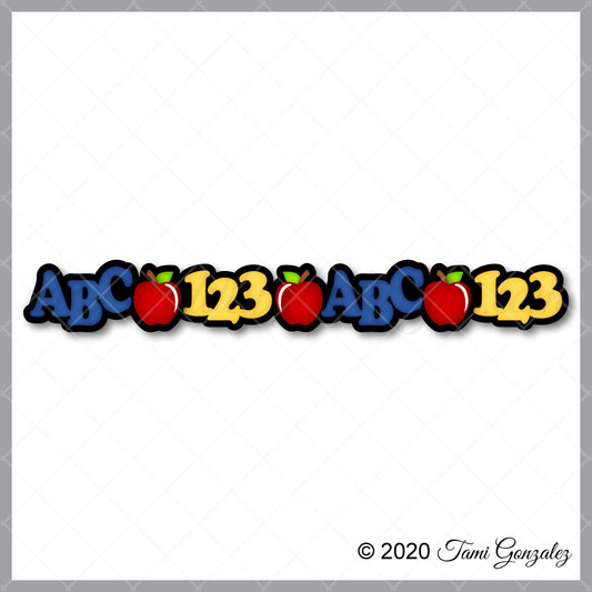 ABC - 123 Border