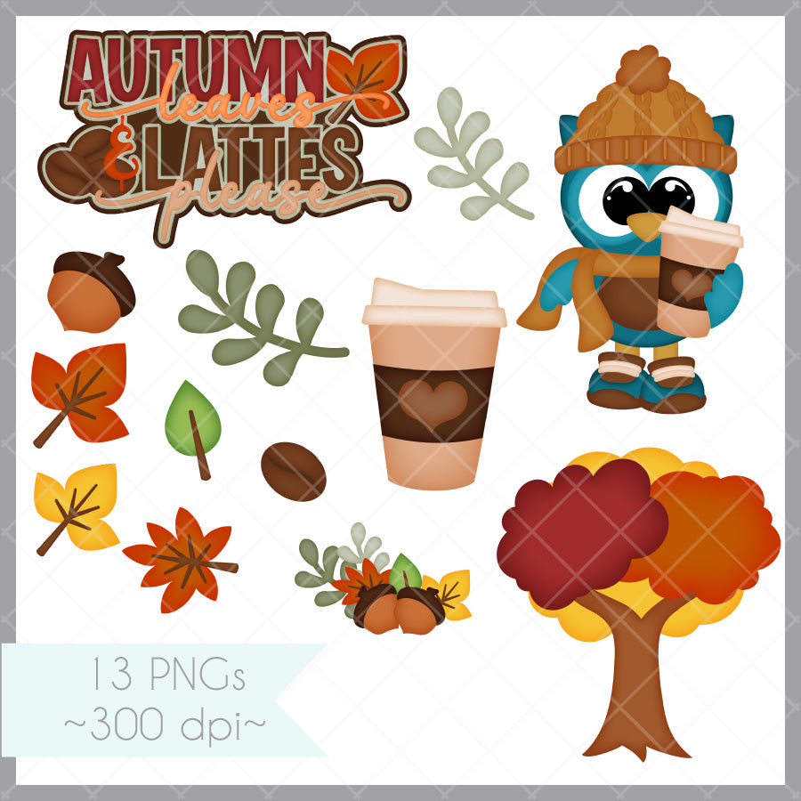 Autumn Latte Owl
