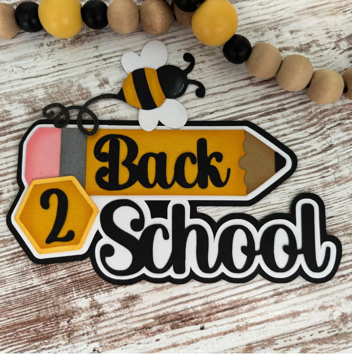 Back 2 School Title