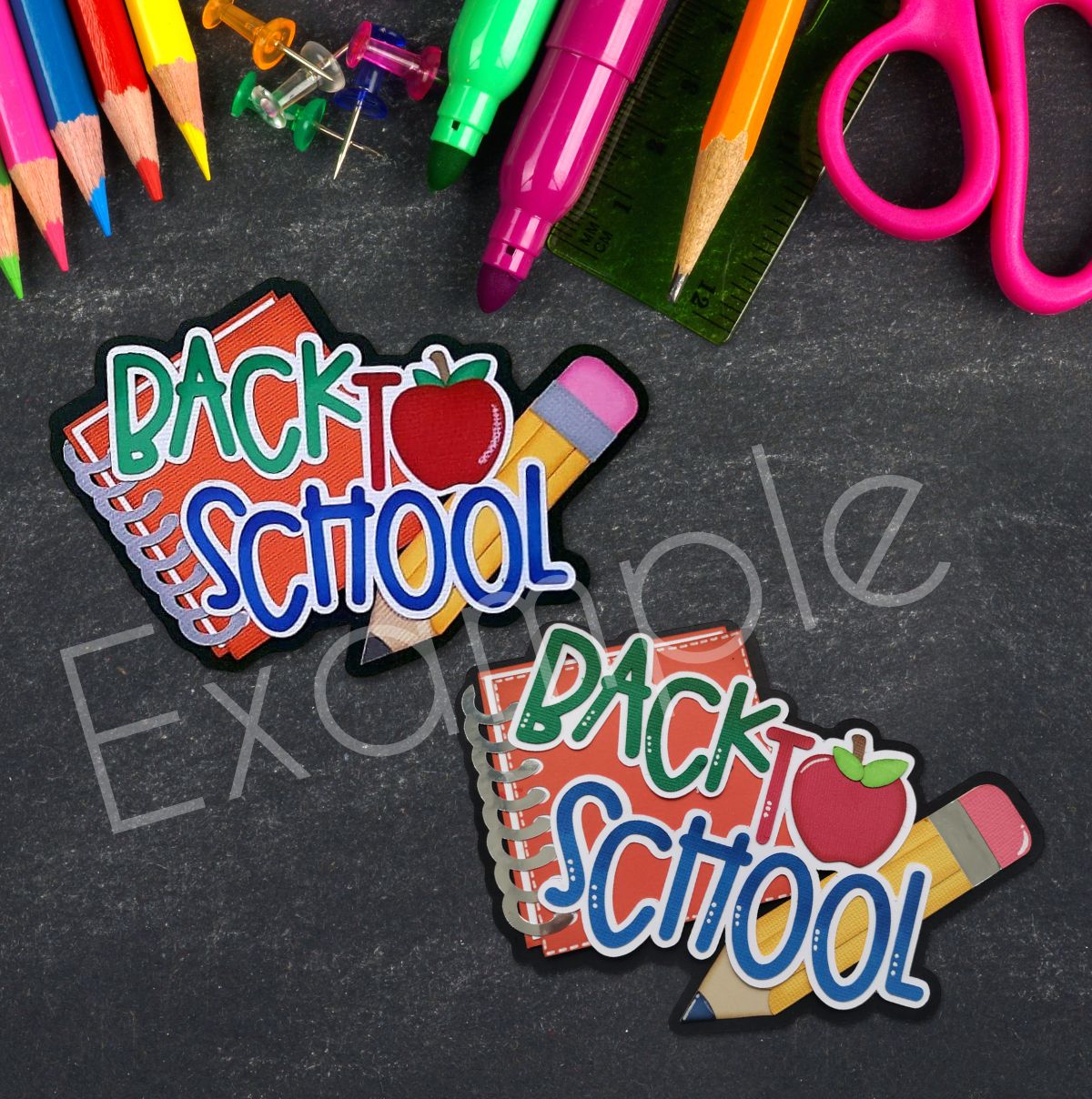 Back to School Title
