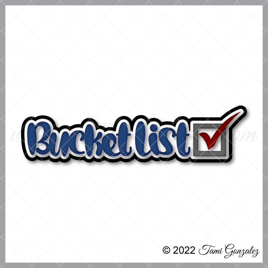 Bucket List Title