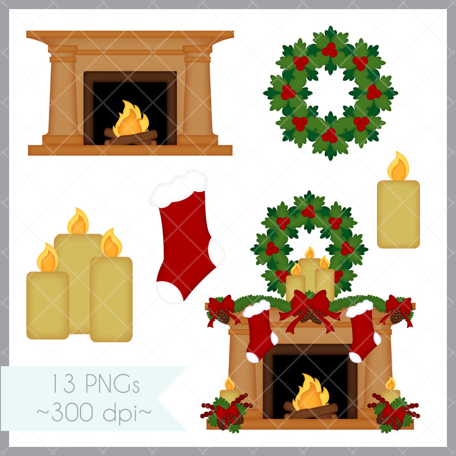 Christmas Fireplace