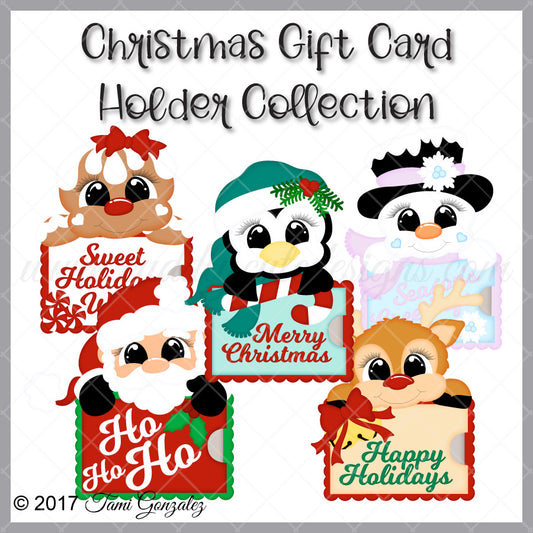 Christmas Gift Card Holder Collection