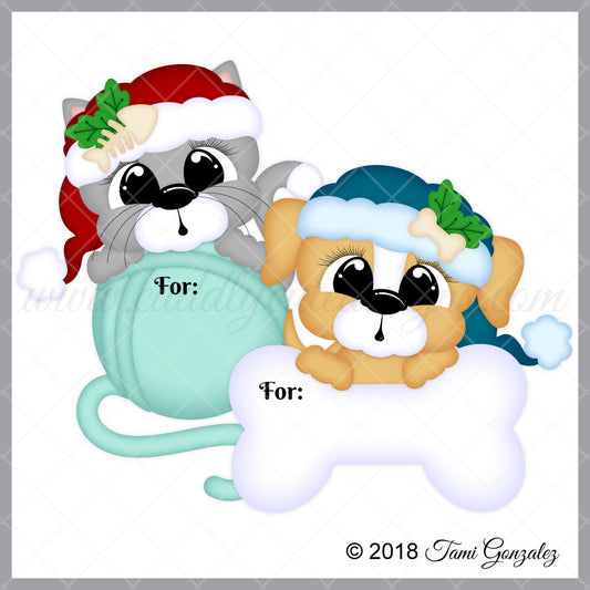 Christmas Pet Tags