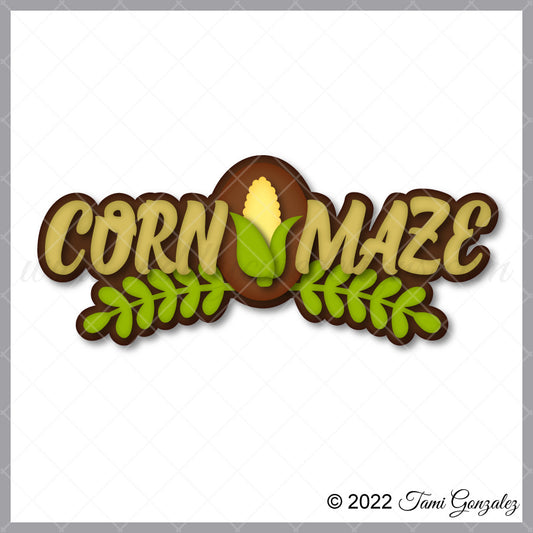 Corn Maze Title