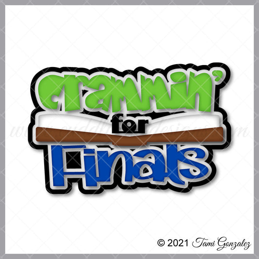 Cramming for Finals Title