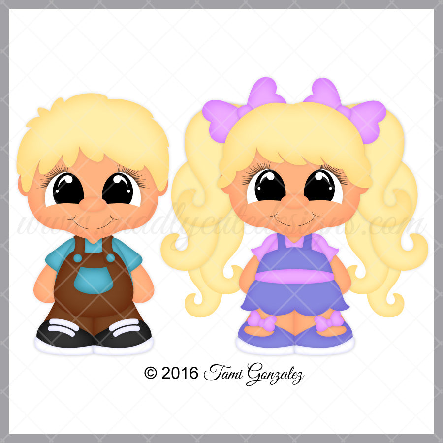 CutieKins - Mason & Sophie