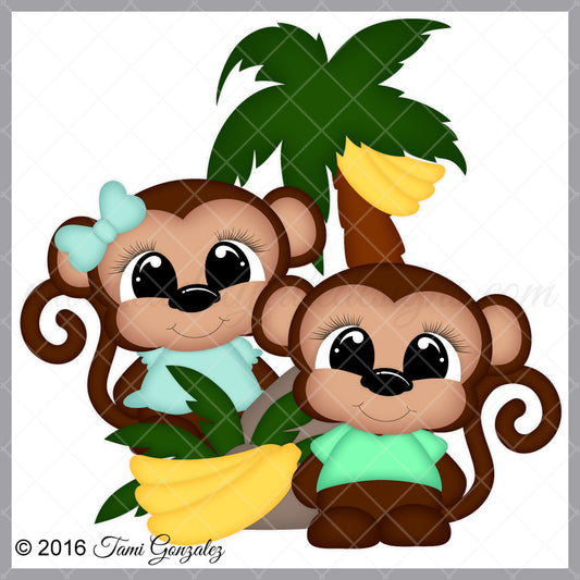 CutieKins - Monkeys