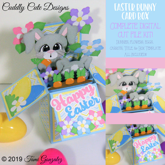 Easter Bunny Card Box