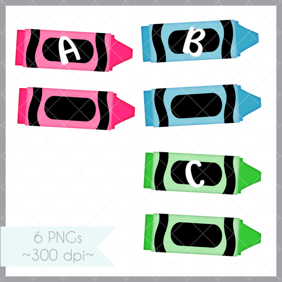 Edgie Card - Crayons