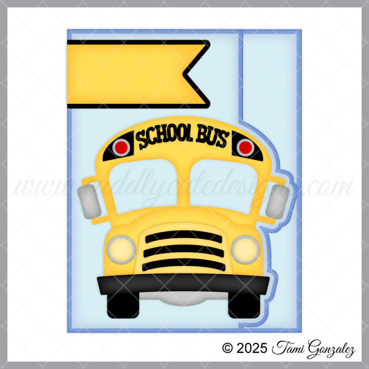 Edgie Card - School Bus