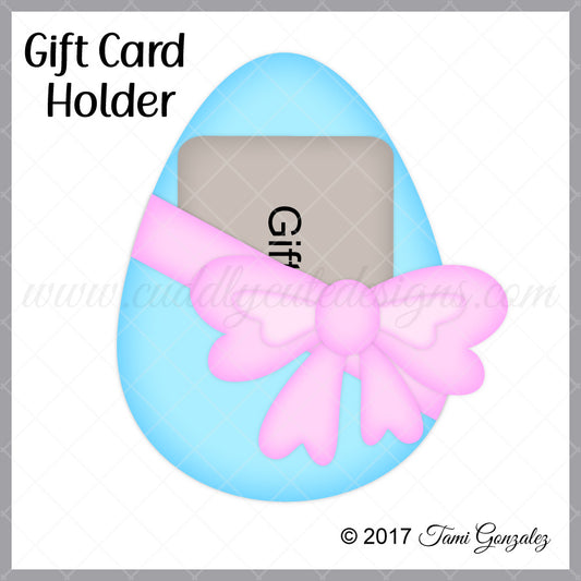 Egg Gift Card Holder
