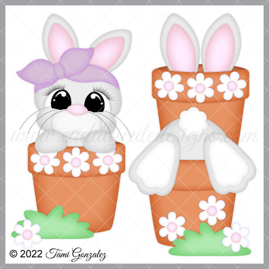 Flower Pot Bunnies