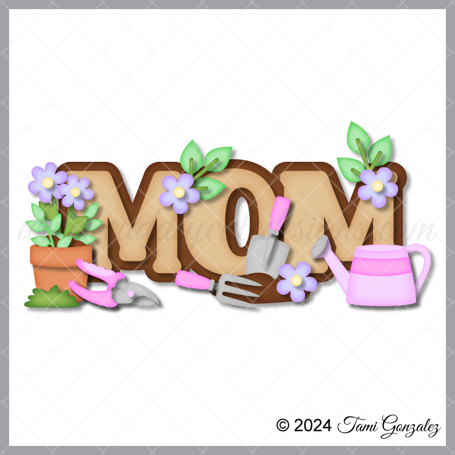 Gardening Mom Title