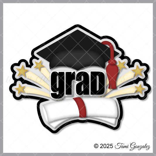 Grad Cap Title