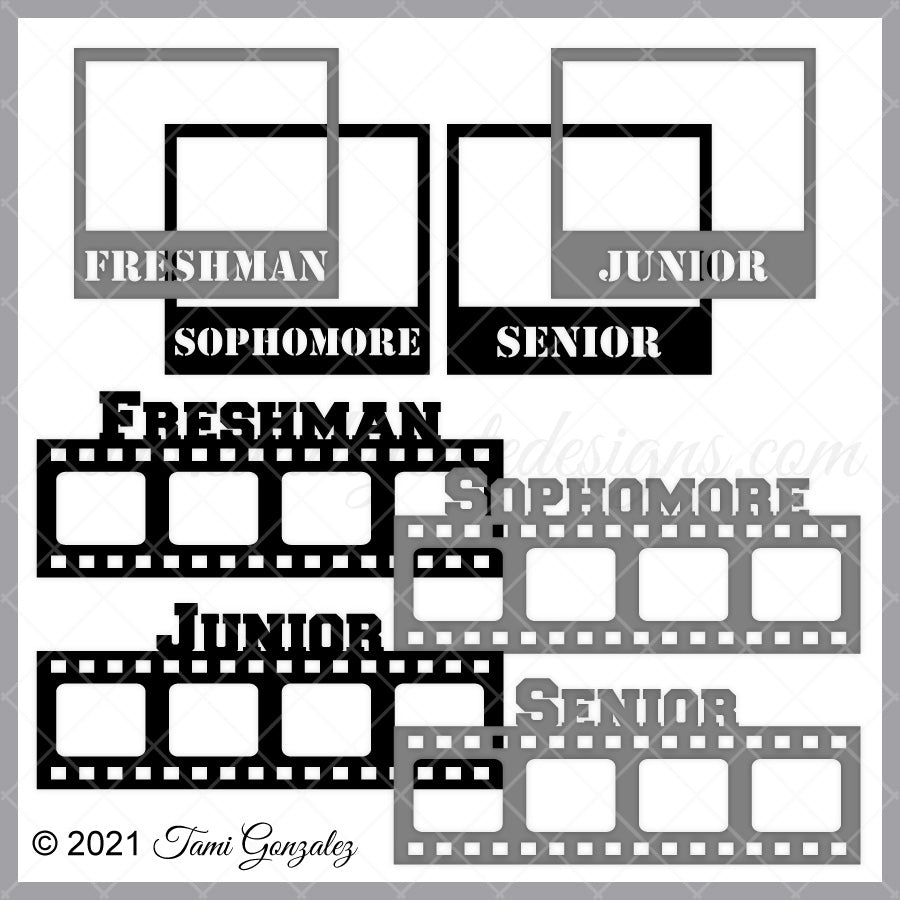 High School Year Frames