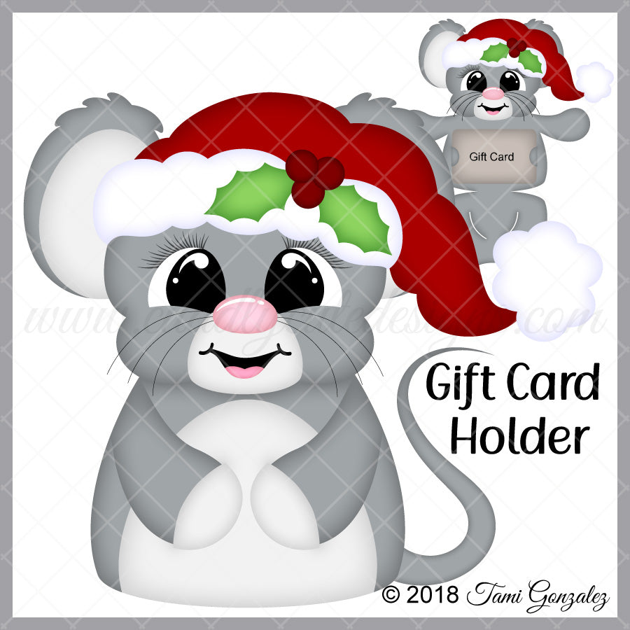 Huggable Christmas Mouse
