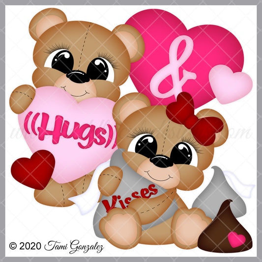 Hugs & Kisses Bears