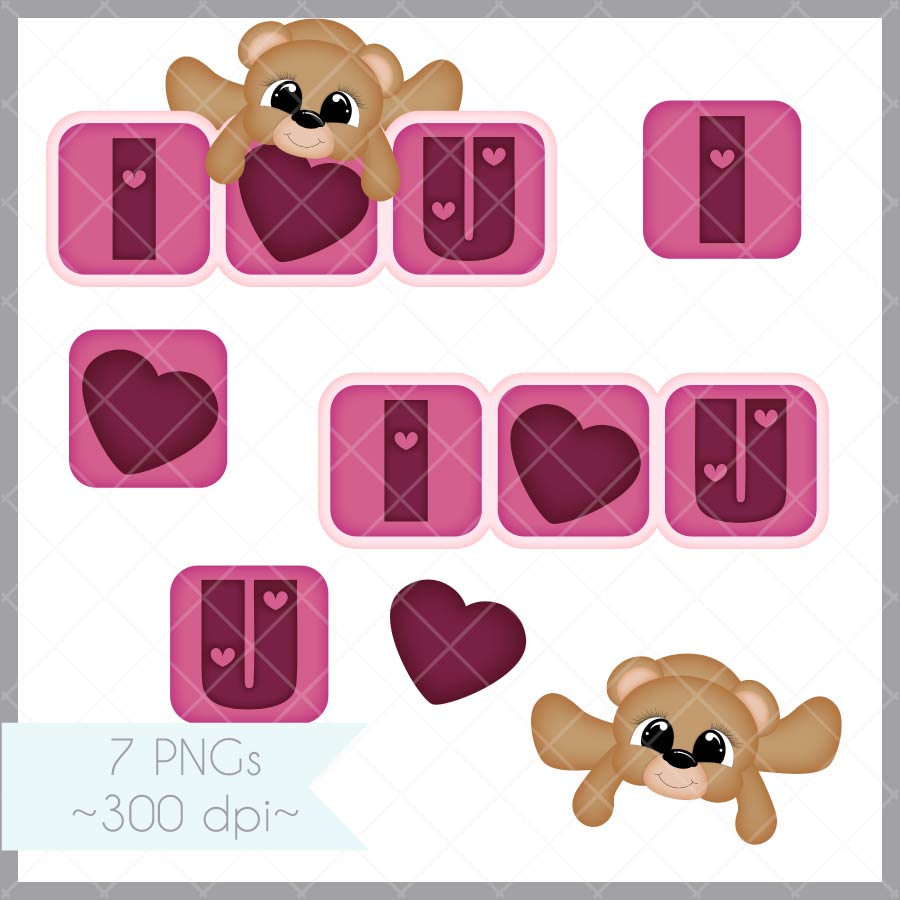 I Heart U Bear