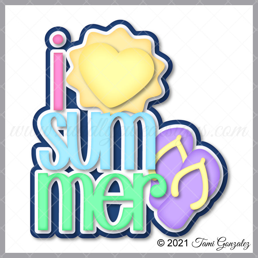 I Love Summer Title