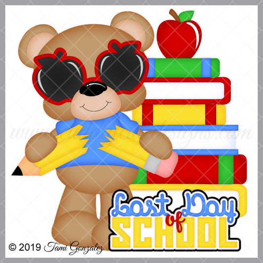 Last Day of School Bear