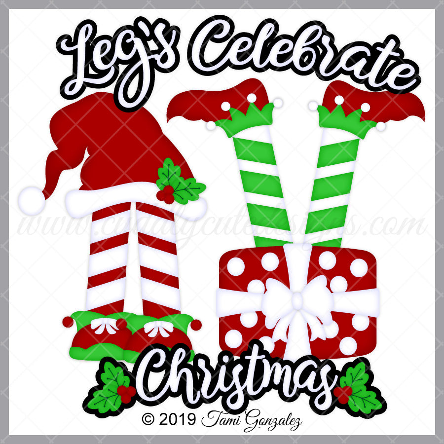 Legs Celebrate Christmas