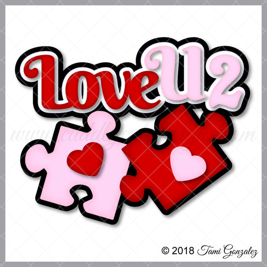 Love U 2 Pieces Title