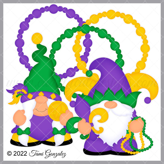 Mardi Gras Gnomes