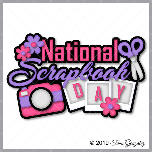 National Scrapbook Day Title