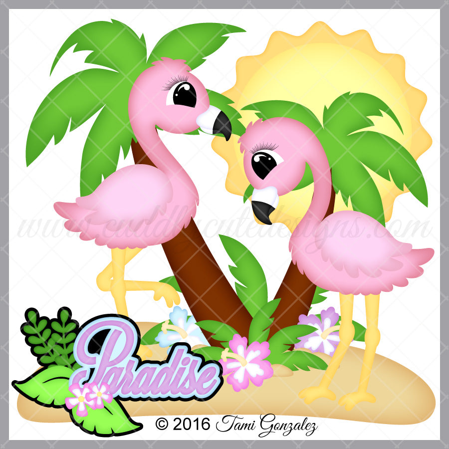 Paradise Flamingos