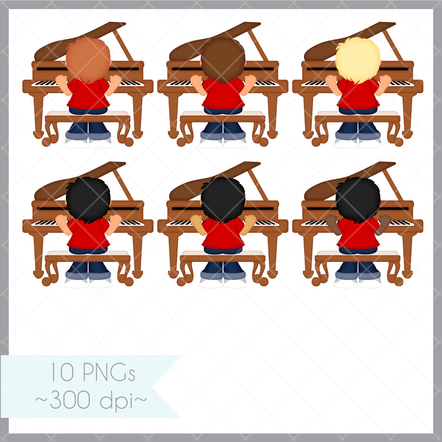 Piano Lessons - Boy