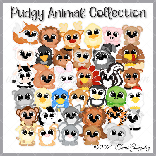 Pudgy Animal Collection