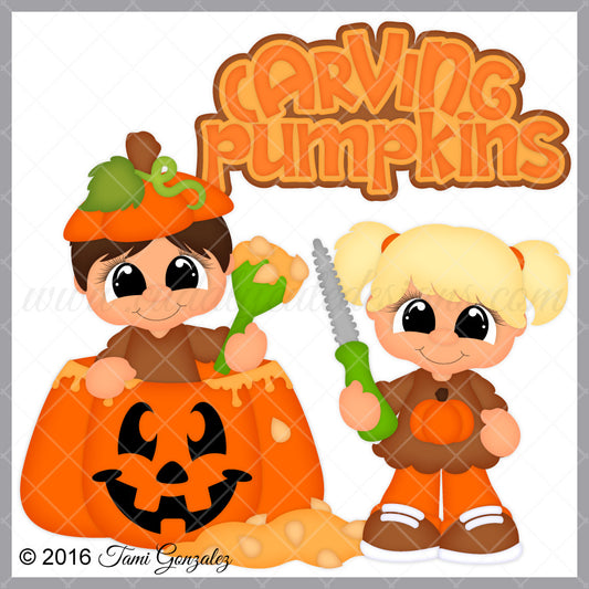 Pumpkin Carving Cuties