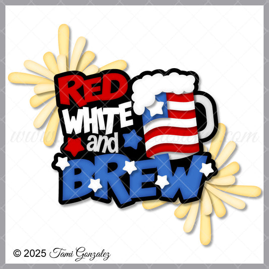 Red White and Brew Title
