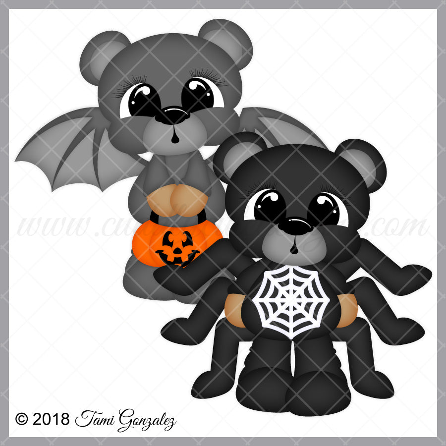 Scare Bears - Bat & Spider