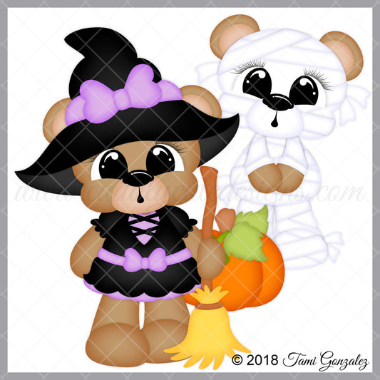 Scare Bears - Witch & Mummy
