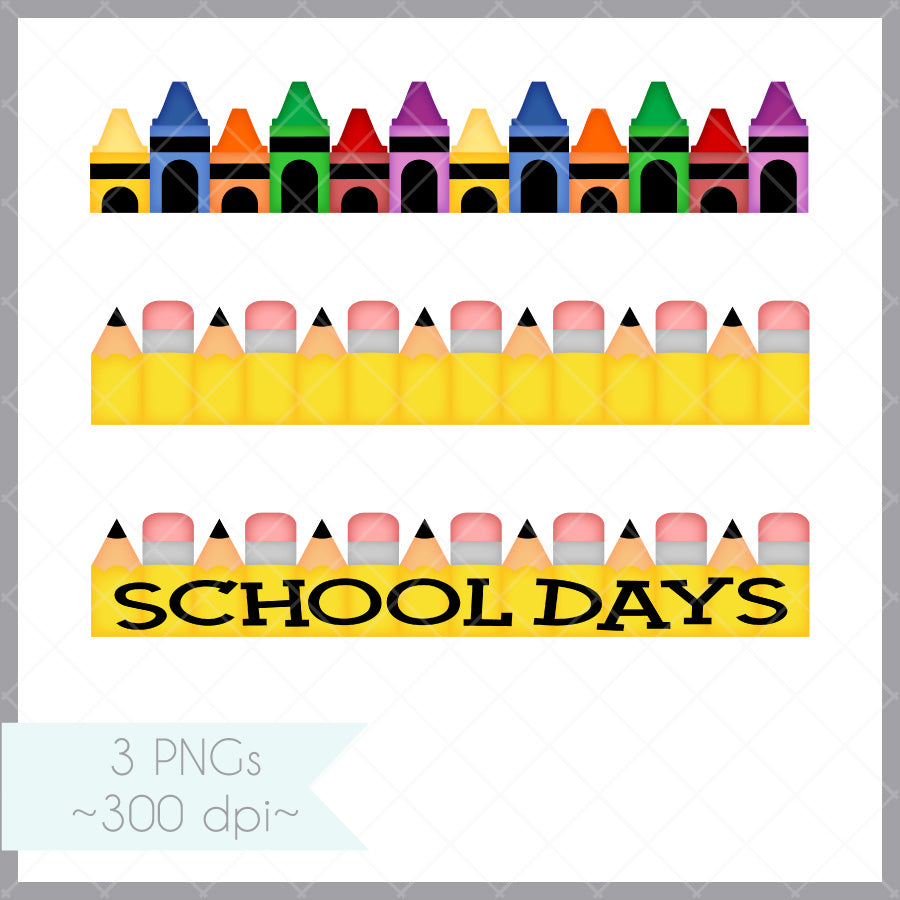 School Days Borders