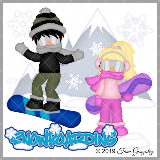 Snowboarding Cuties