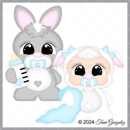 Snuggle Babies - Bunny & Lamb