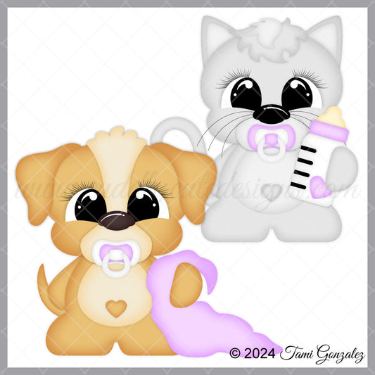 Snuggle Babies - Puppy & Kitty