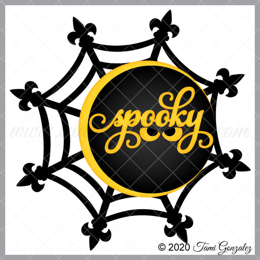 Spooky Web Embellishment