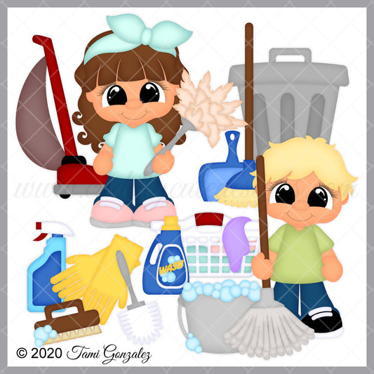 Spring Cleaning Cuties