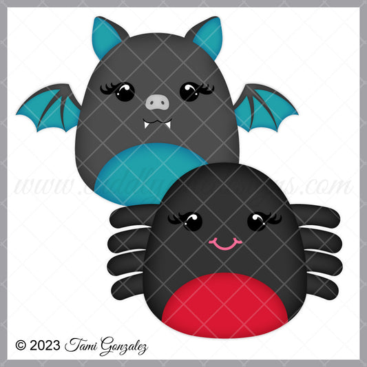 Squishables - Bat & Spider