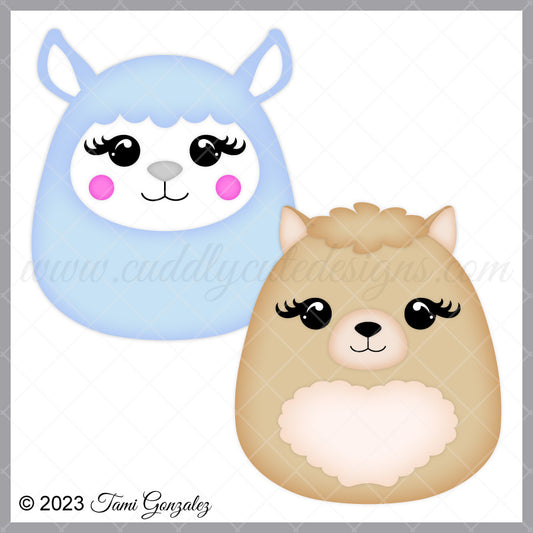Squishables -Llama & Camel