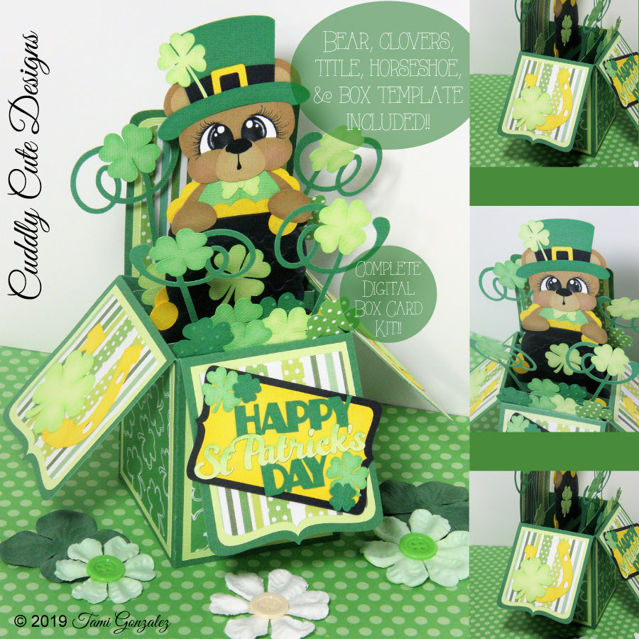 St Patrick's Box Card