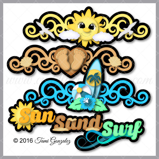 Sun Sand Surf Titles