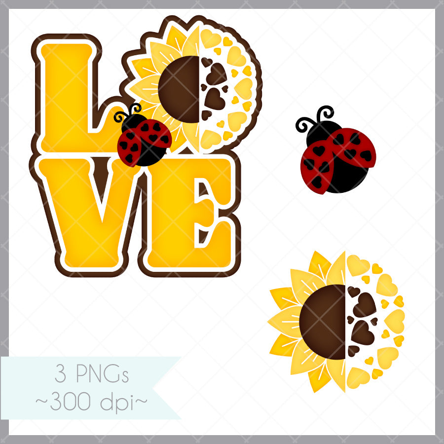 Sunflower Love Title