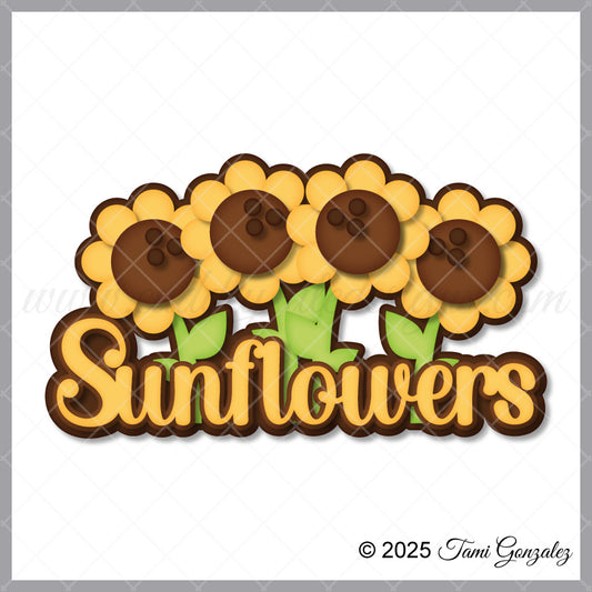Sunflowers Title