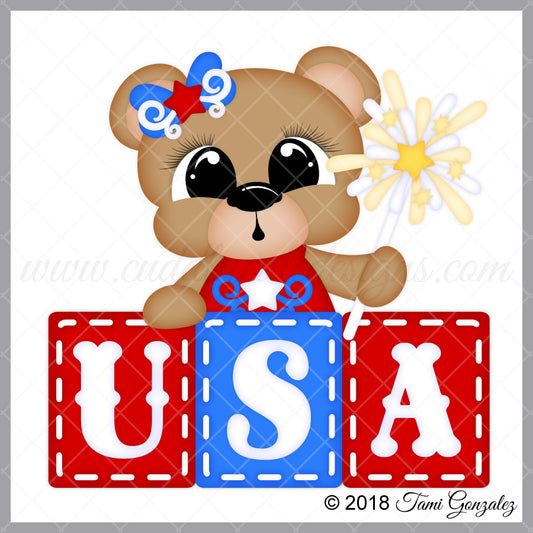 USA Bear - Girl