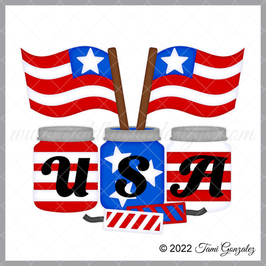 USA Mason Jars